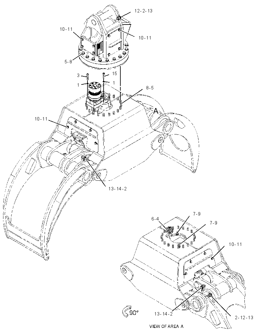 FASTENER GP-GRAPPLE 3040574 CAT