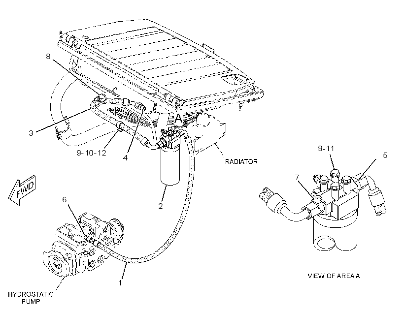 FILTER & LINES GP-HYDRAULIC 2185980 CAT
