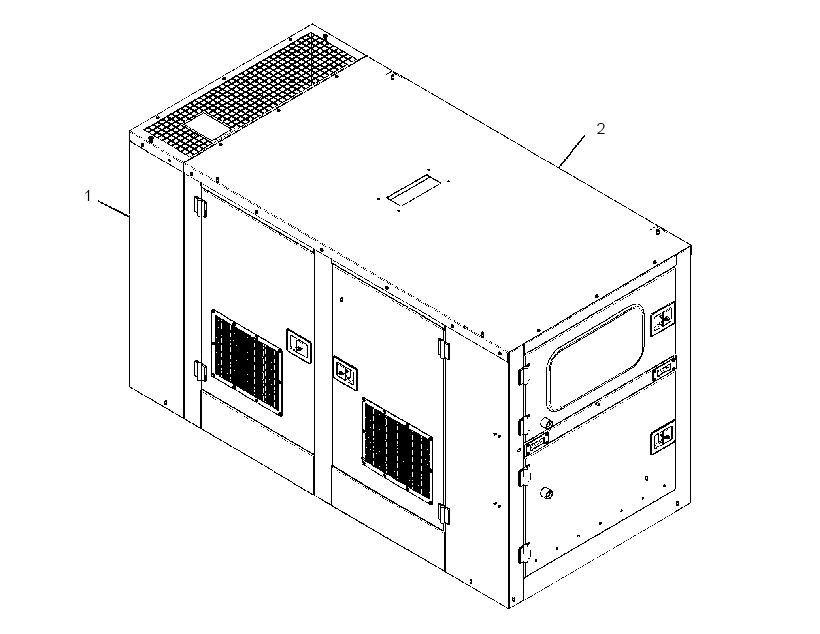 Кожух генератора 3104530 CAT