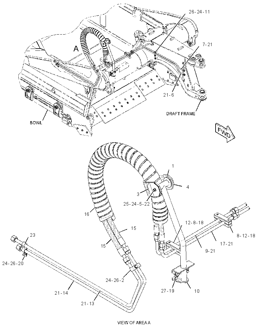 LINES GP-EJECTOR 3104863 CAT