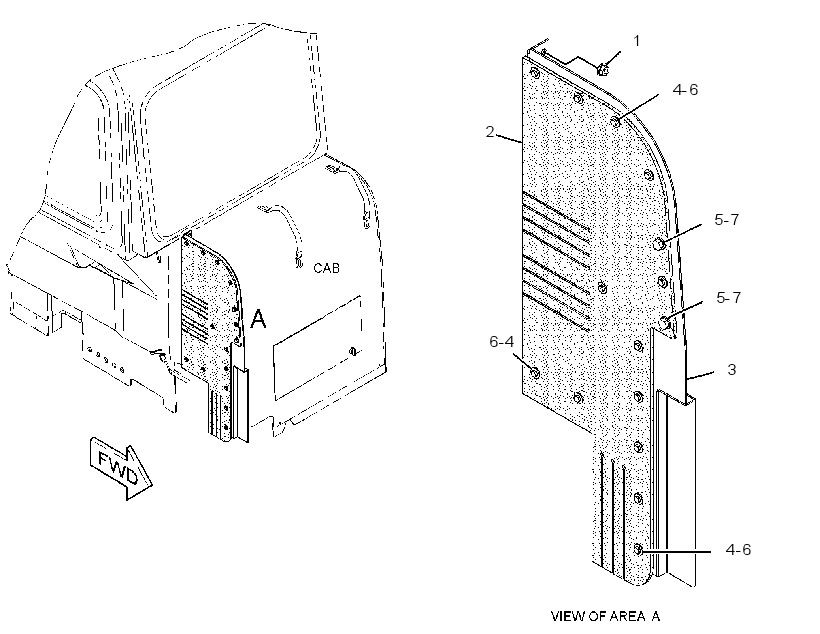 BAFFLE GP-AIR FLOW 3612602 CAT