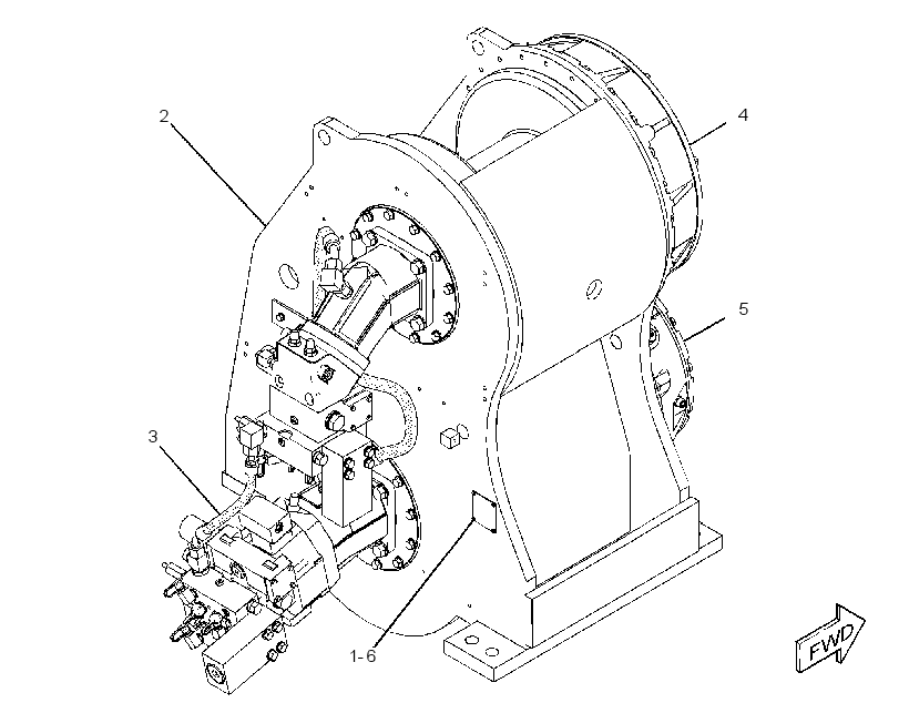 WINCH AR 3119476 CAT