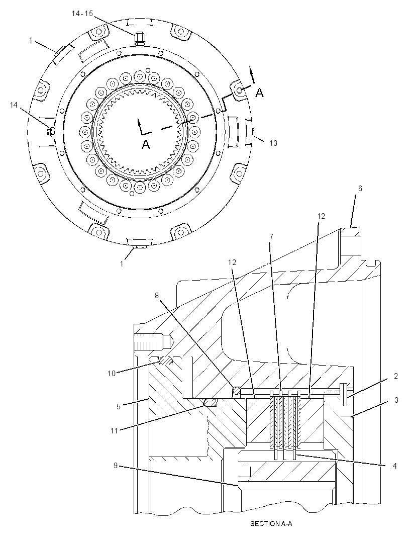CLUTCH GP-WINCH 3119482 CAT