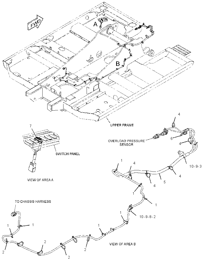 WIRING GP-OVERLOAD WARNING 3280090 CAT