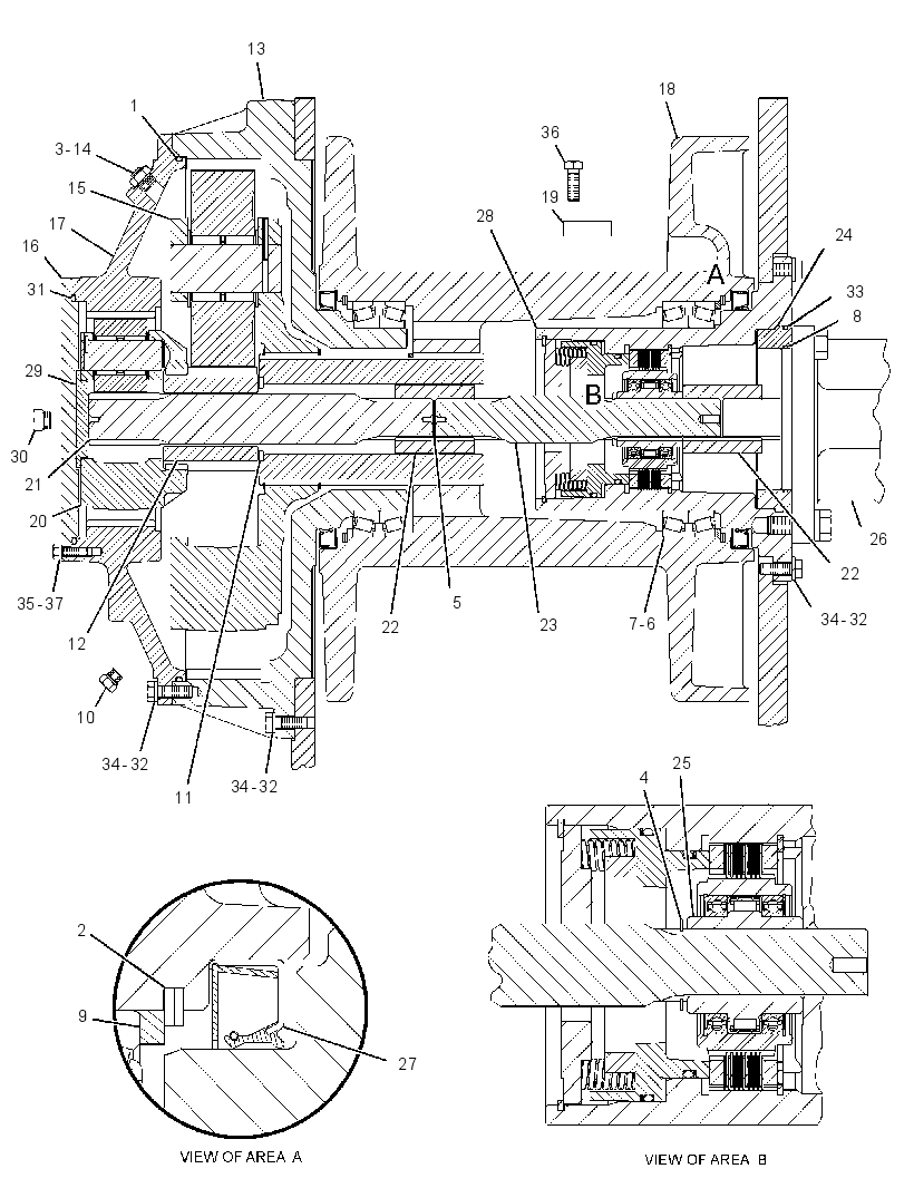WINCH GP-BOOM 3526479 CAT