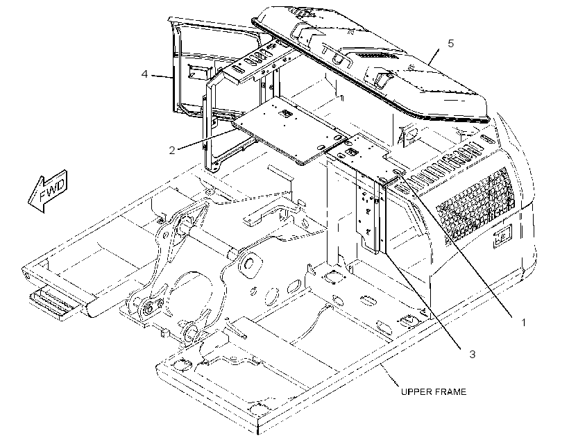 HOOD & DOOR GP 3077921 CAT
