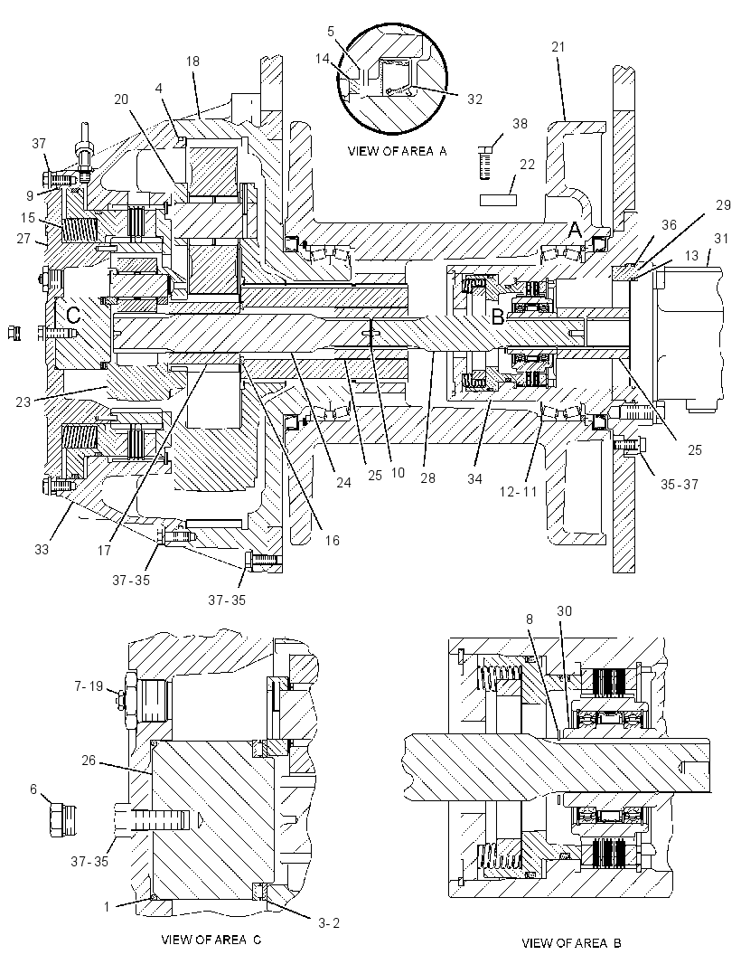 WINCH GP-HOOK 3526478 CAT