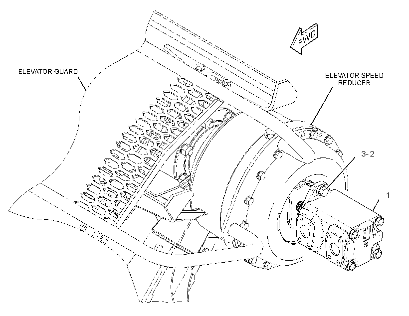 DRIVE GP-ELEVATOR 3104851 CAT