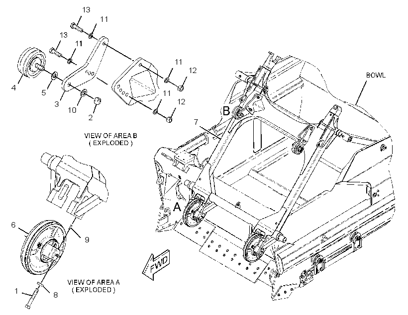 FRAME GP-ELEVATOR 3085667 CAT