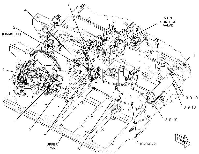 WIRING GP-AUXILIARY CONTROL 2917800 CAT