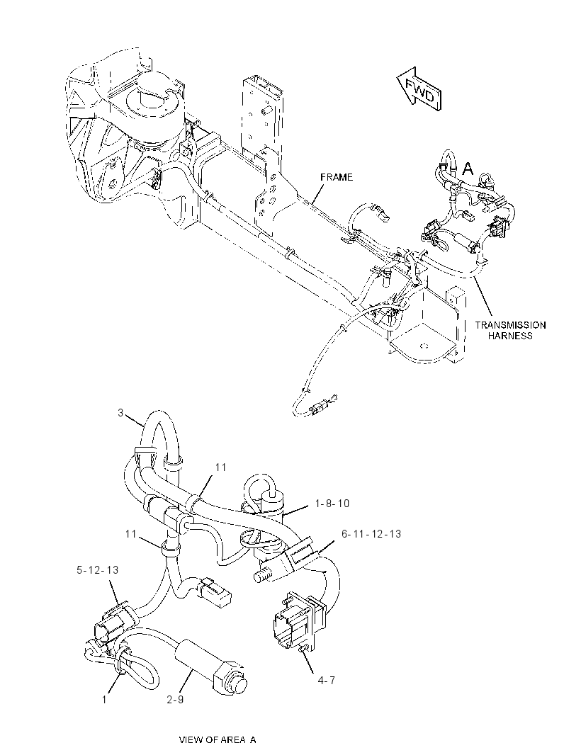 WIRING GP-BRAKE 3092510 CAT