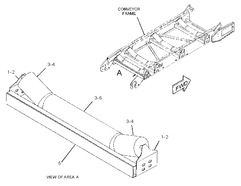 ROLLER GP-CONVEYOR 1901215 CAT