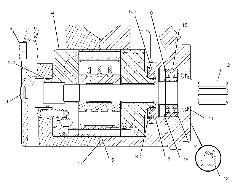 MOTOR GP-VANE 2671399 CAT
