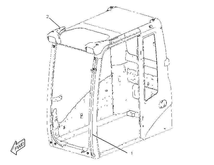 PARTS AR-CAB 2497107 CAT