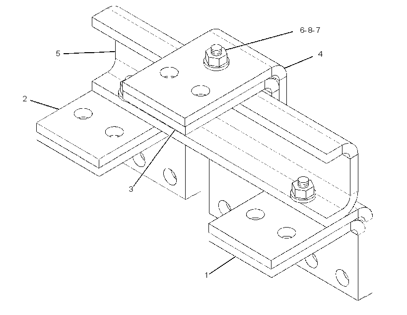 MOUNTING GP-BUS BAR 3278618 CAT
