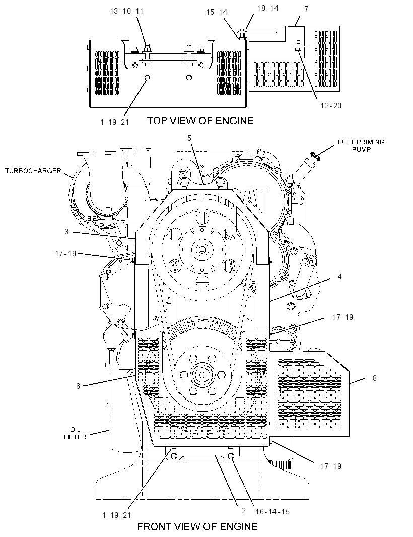 GUARD GP-PULLEY 3118318 CAT