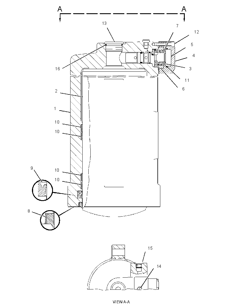 CYLINDER GP-AXLE OSC LOCK 3268510 CAT