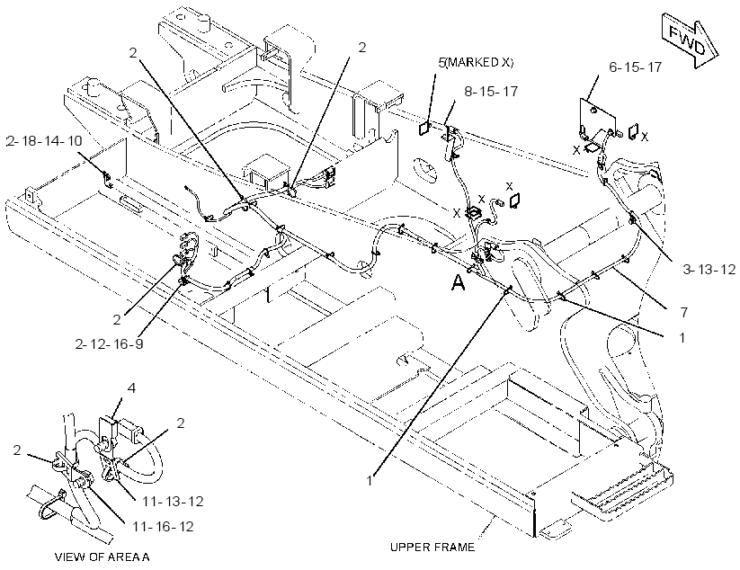 WIRING GP-AUXILIARY CONTROL 2993053 CAT