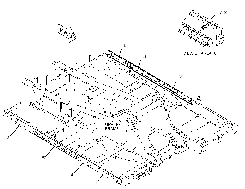 BUMPER GP 3284494 CAT