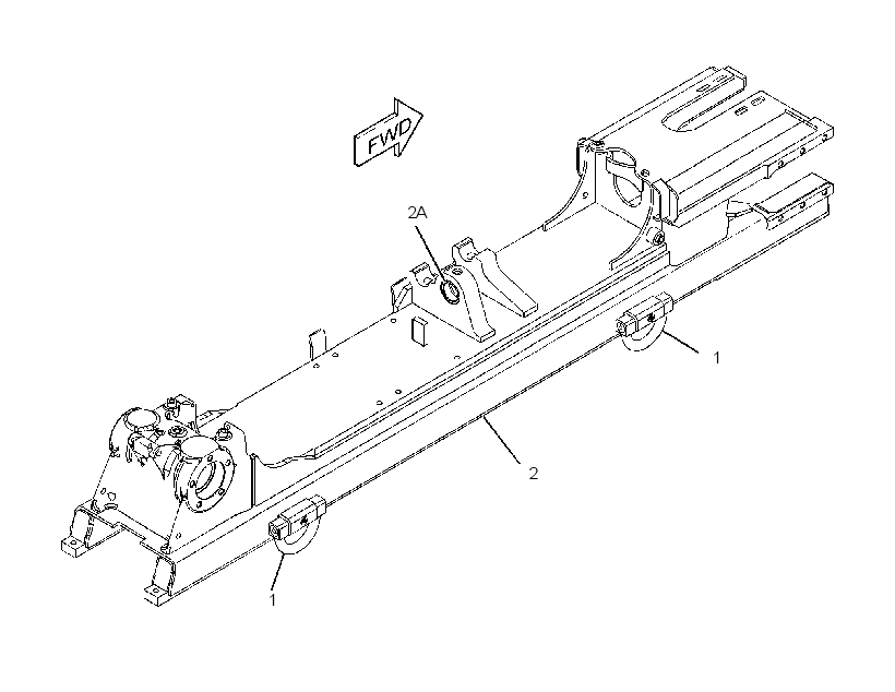 FRAME AS-TRACK ROLLER 3145997 CAT