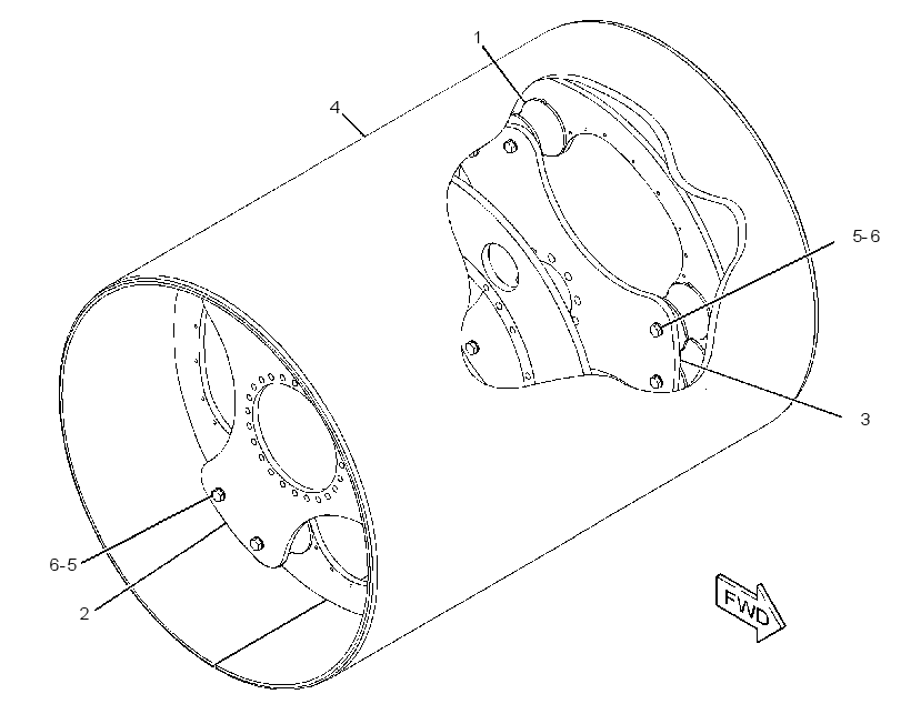 DRUM GP-COMPACTOR 2261787 CAT