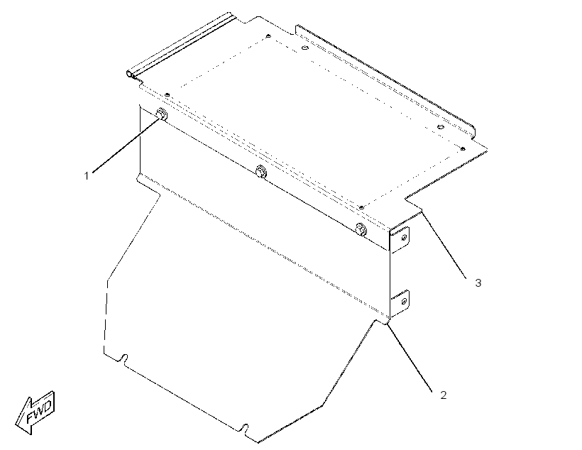 COVER GP-HOOD 2833733 CAT