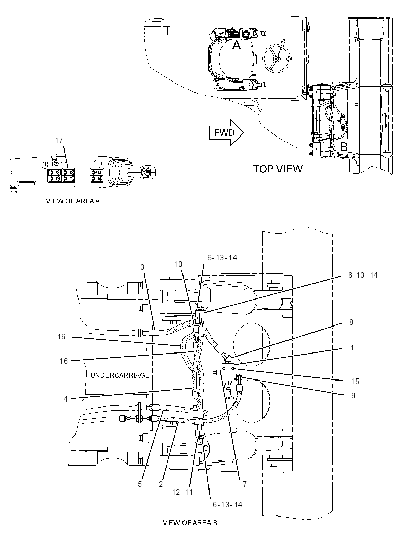 LINES GP-BLADE CYL & VALVE 2542688 CAT