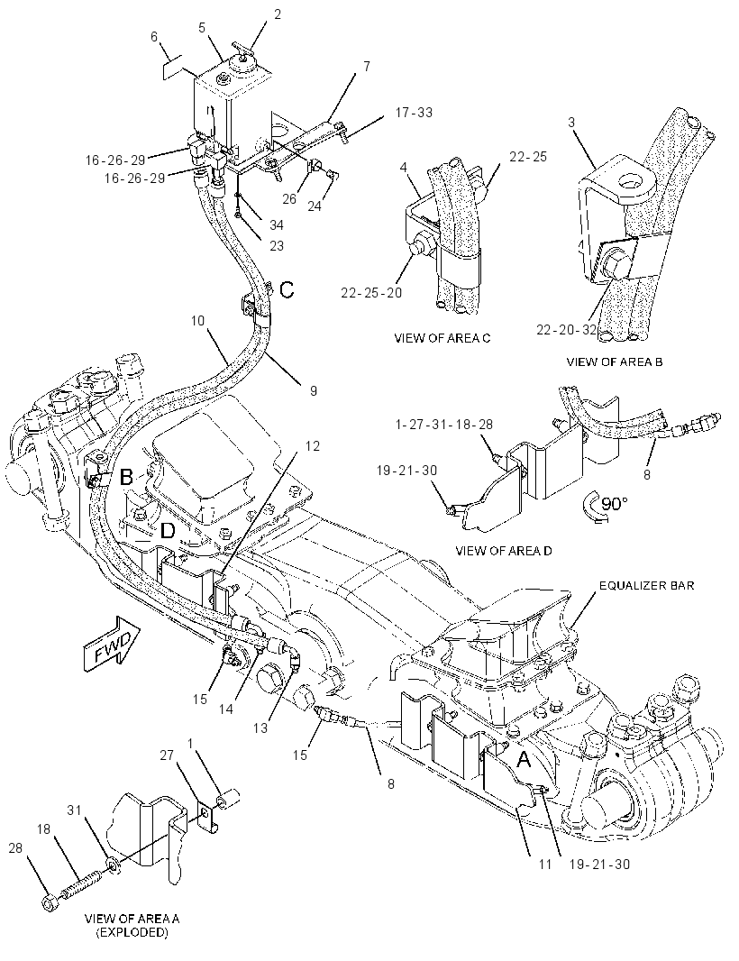 LUBRICATION GP-EQUALIZER BAR 3107555 CAT