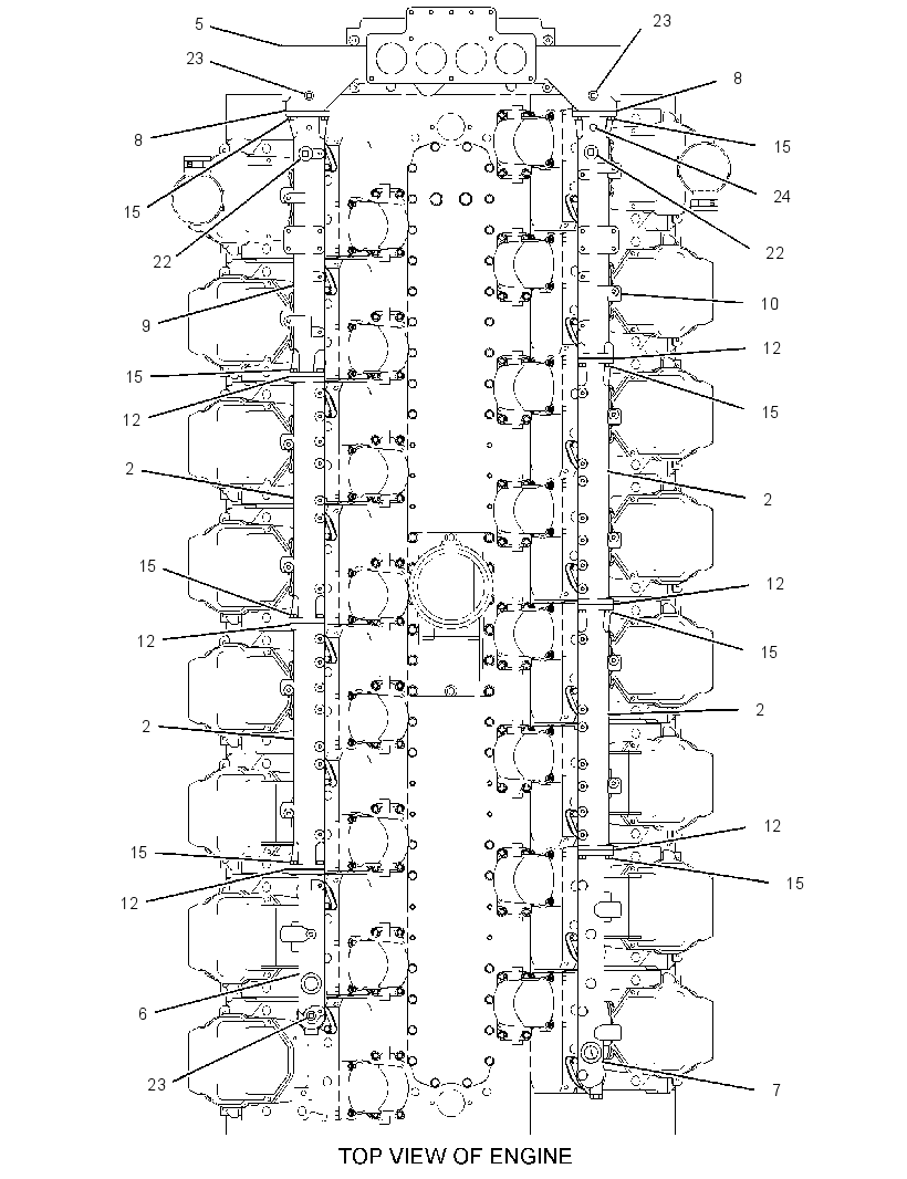 MANIFOLD GP-WATER 3307457 CAT