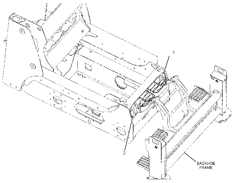 MOUNTING GP-BACKHOE 3049905 CAT