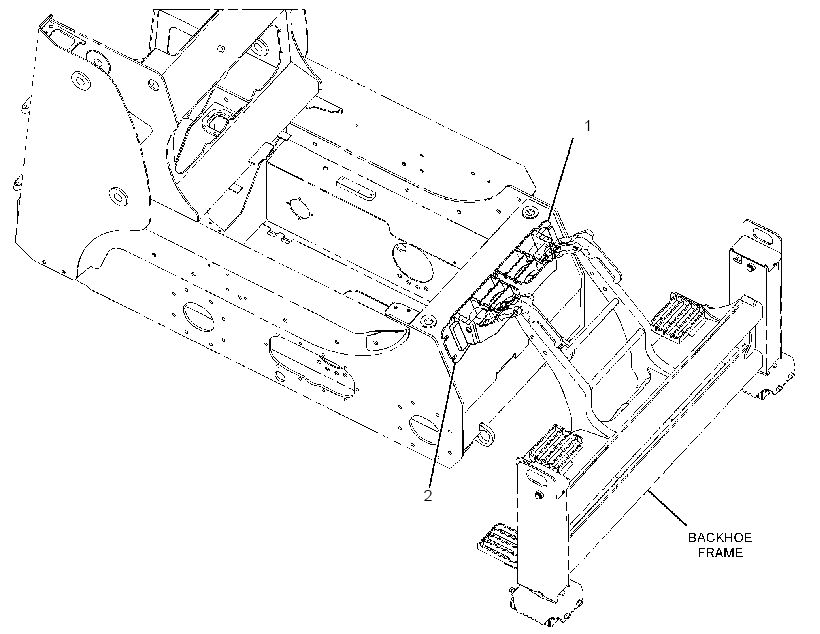 MOUNTING GP-BACKHOE 3049904 CAT