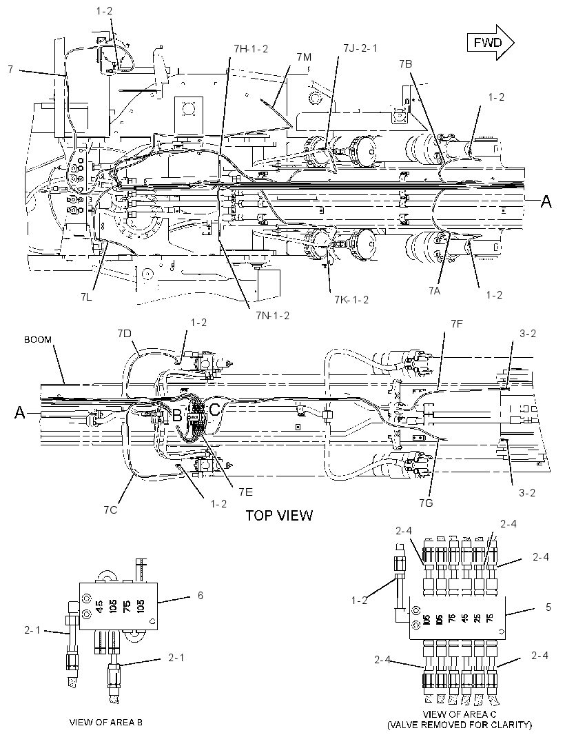 Трубопроводы смазки 3111914 CAT