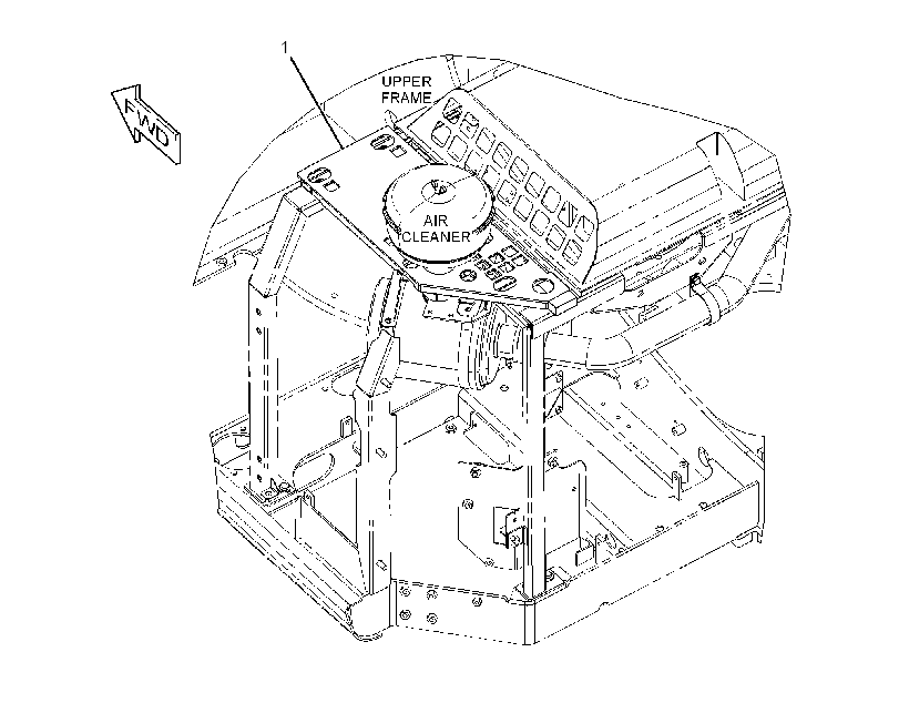 COVER GP-HOOD 2833672 CAT