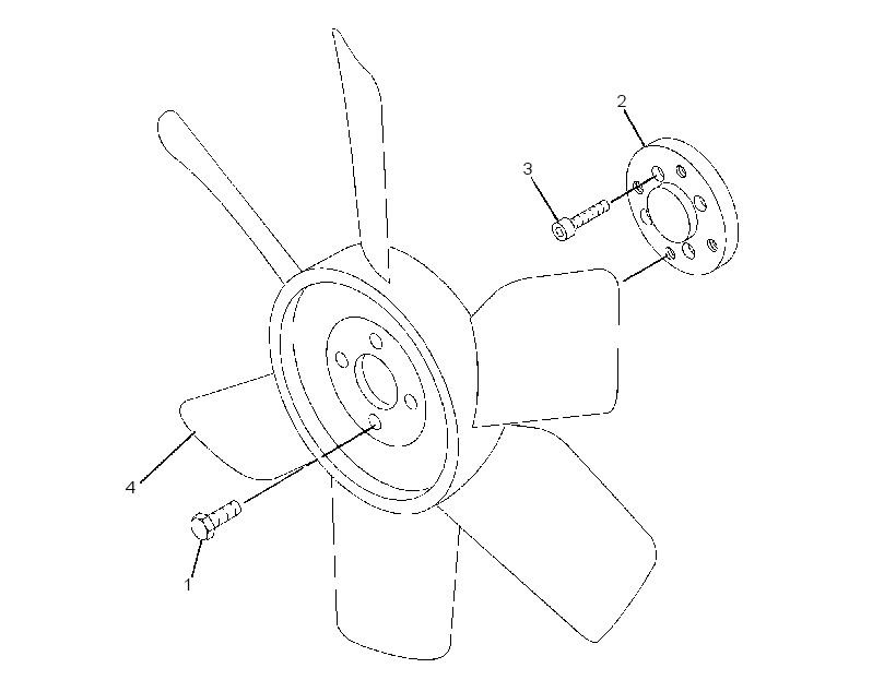 FAN GP 3298505 CAT