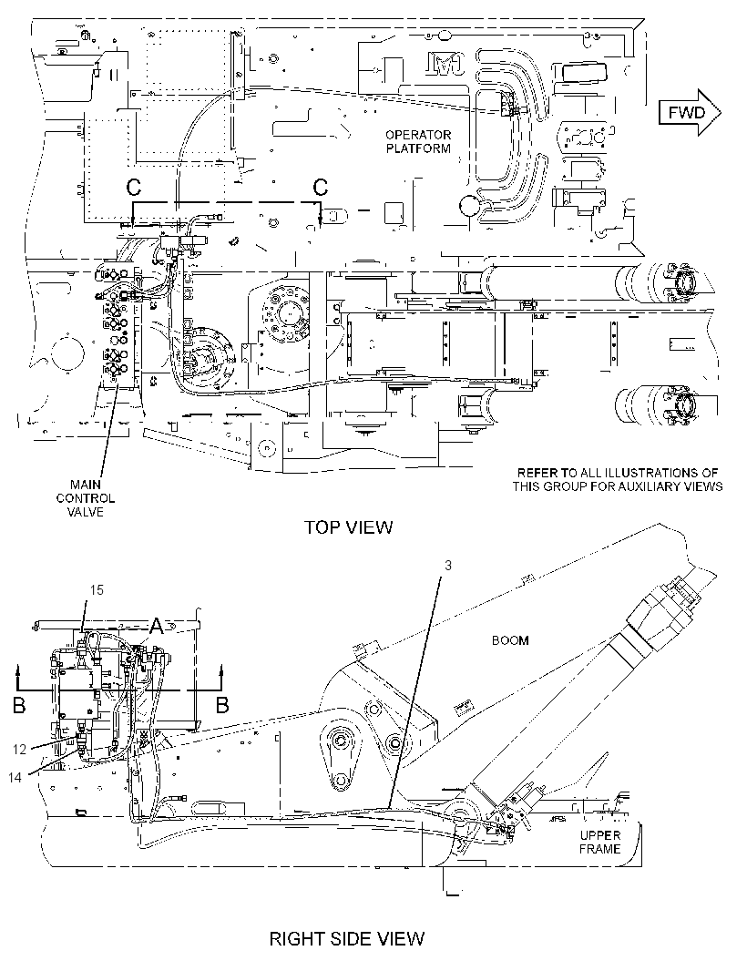 VALVE & LINES GP-BOOM 2517972 CAT