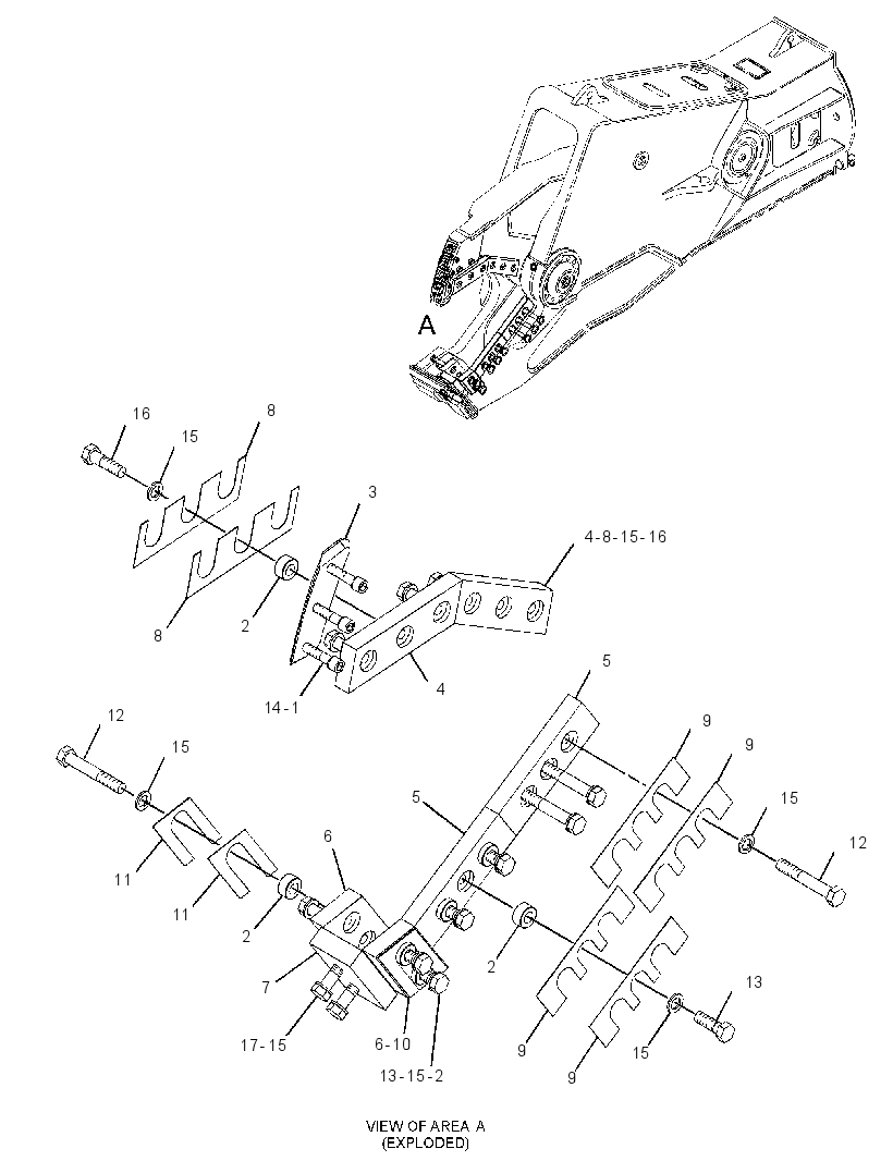 Режущая кромка 3150192 CAT