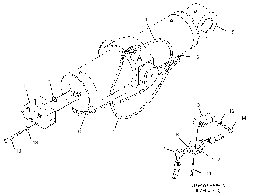 CYLINDER & VALVE GP 3175991 CAT