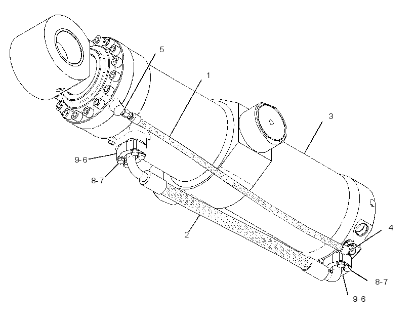 CYLINDER & LINES GP-SHEAR 3213765 CAT