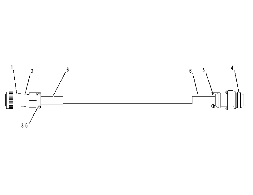CABLE GP-CONTROL 2980647 CAT