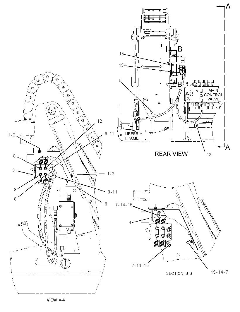 VALVE & LINES AR-AUXILIARY 2517943 CAT