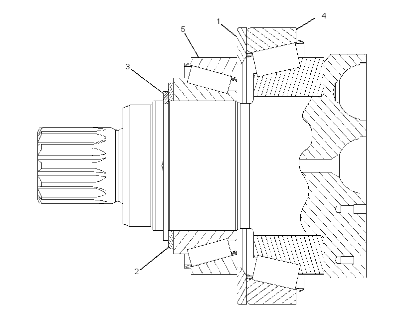 SHAFT GP-MOTOR 1518877 CAT