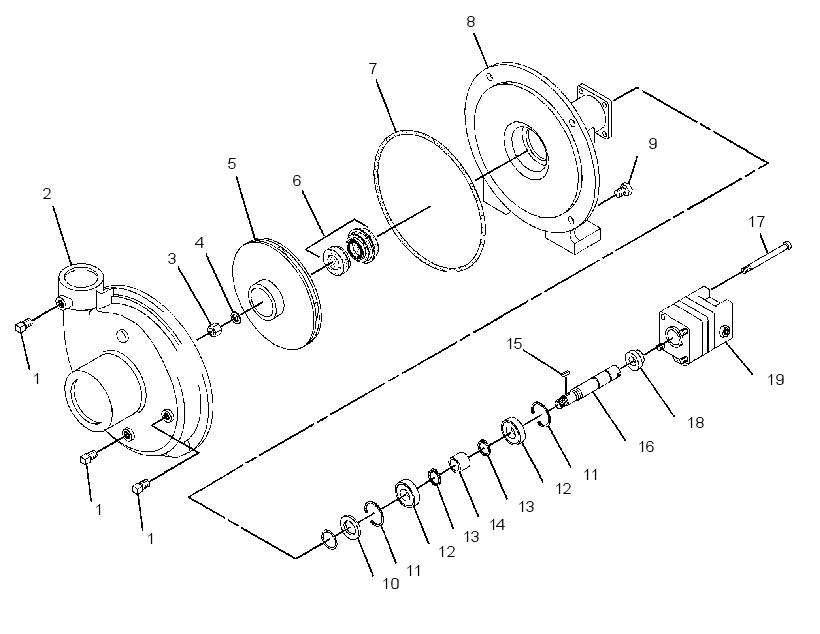PUMP GP-WATER SPRAY 3111934 CAT
