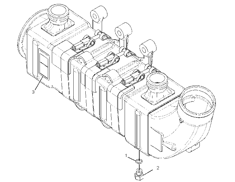 COOLER GP-CLEAN GAS INDUCTION 2861157 CAT