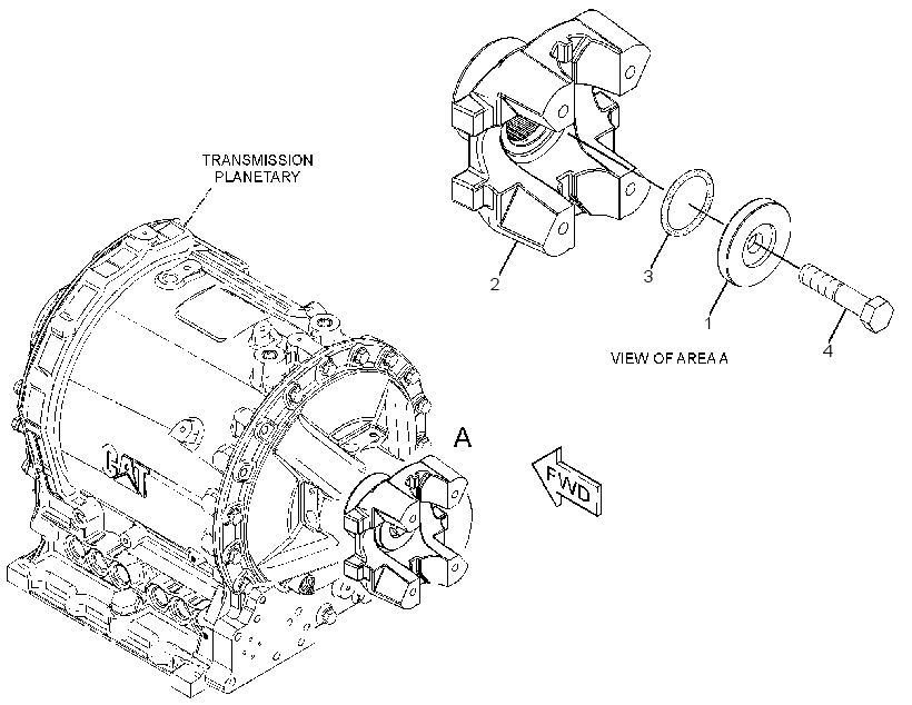 YOKE GP 2851195 CAT