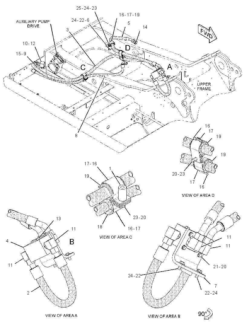 LINES GP-HYDRAULIC GENERATOR 2956784 CAT