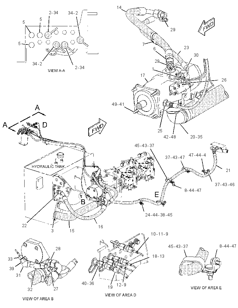 PUMP & LINES GP 3589955 CAT
