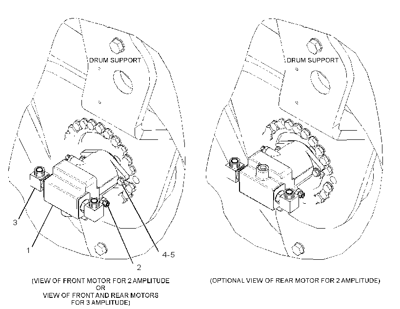 MOTOR & MTG GP-VIBRATORY 2615513 CAT