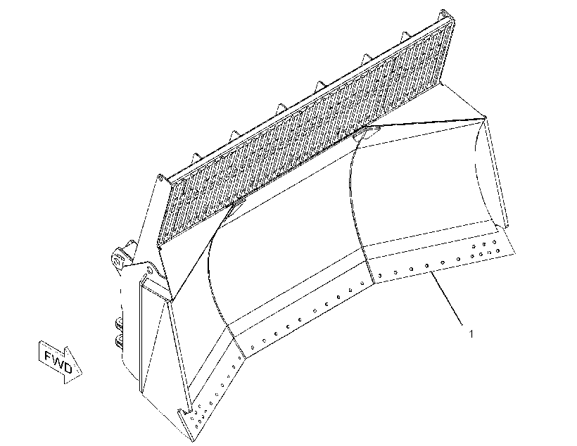BLADE AS-UNIVERSAL 2568790 CAT