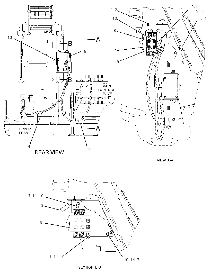 VALVE & LINES GP-PILOT 2518009 CAT