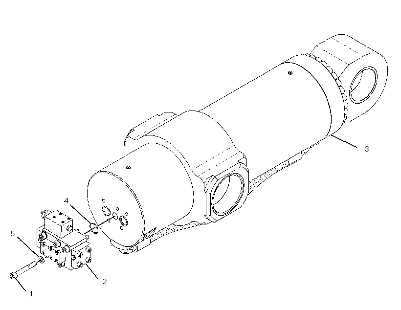CYLINDER & VALVE GP 3212531 CAT